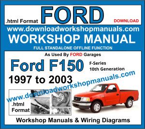 ford f150 1997 to 2003 workshop repair service manual